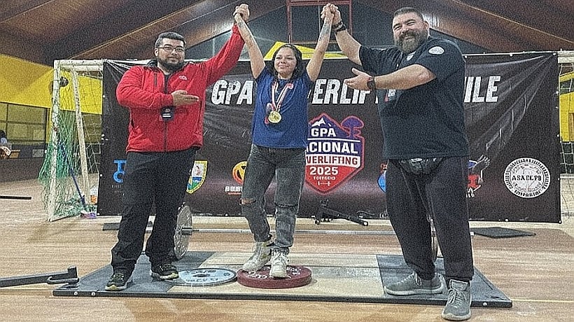 Powerlifter de Puerto Montt clasificó al Mundial de Argentina