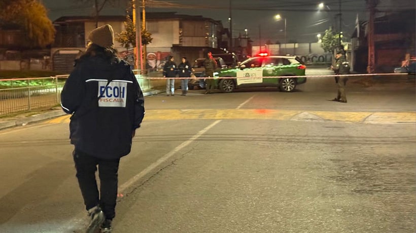 Hombre de 63 años murió tras recibir un disparo en la cabeza en La Pintana