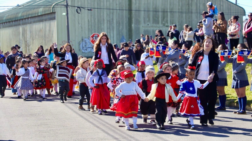 Puerto Montt dio el vamos a las Fiestas Patrias en el Barrio Hospital