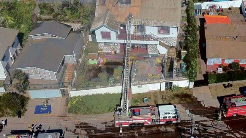 Incendio en hogar de niñas de Llolleo movilizó a Bomberos y generó evacuación