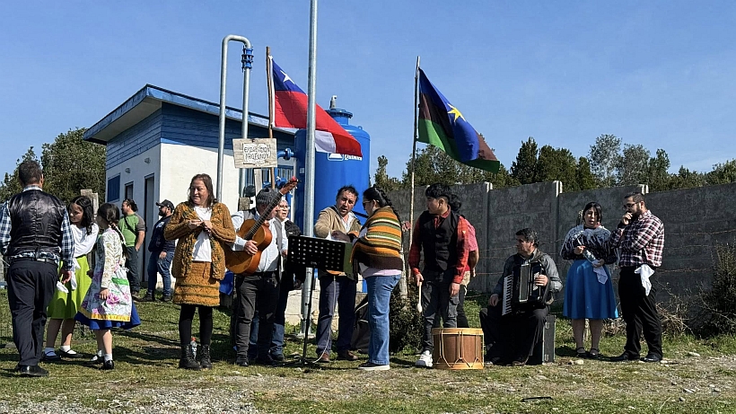 Abastecimiento de agua en sector Coñimó de Ancud