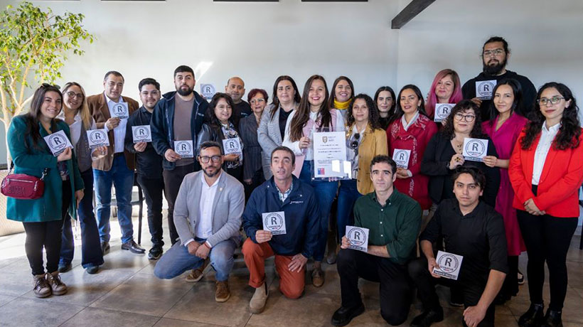 38 servicios turísticos fueron distinguidos con Sello R de Sernatur en Valparaíso