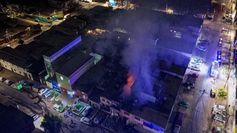 Incendio afectó vivienda en sector de la comuna de Iquique: un lesionado