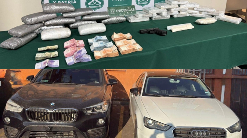 Colombianos enviaban droga a Puerto Montt desde un local comercial en Independencia
