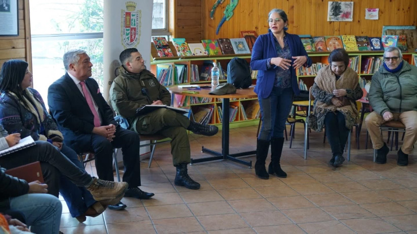 Reunión de seguridad en Castro reúne a autoridades y vecinos del sector céntrico