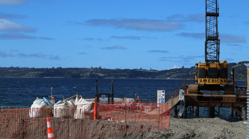 Quinchao: Avanza la construcción de importantes obras en isla Alao