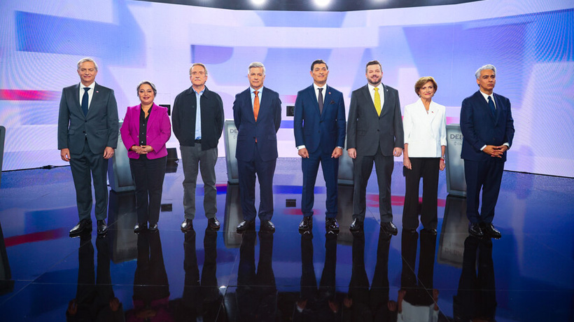 Aspirantes a la Presidencia enfrentaron el primer debate electoral Aspirantes a la Presidencia enfrentaron el primer debate electoral