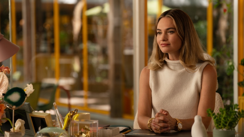 Lily James presentó &quot;Match: La reina de las apps de citas&quot; en el Festival de Cine de Toronto
