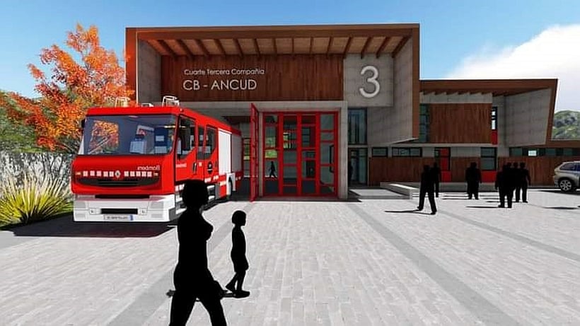 Alertaron falencias en obras de cuartel bomberil de Ancud