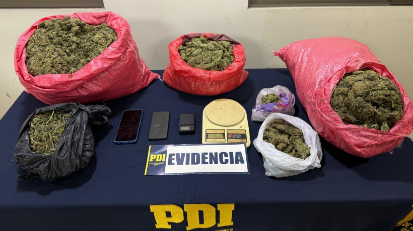 PDI desarticuló clan familiar que vendía droga por delivery en Cabildo