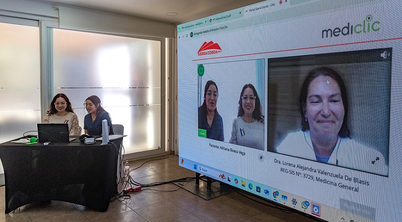 Sierra Gorda SCM fortalece salud comunal a través de telemedicina con 20 especialidades médicas