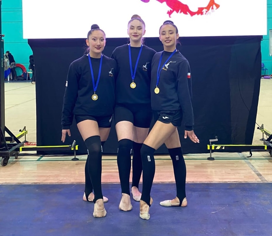 Diez valdivianas clasificaron al Sudamericano de Gimnasia Rítmica