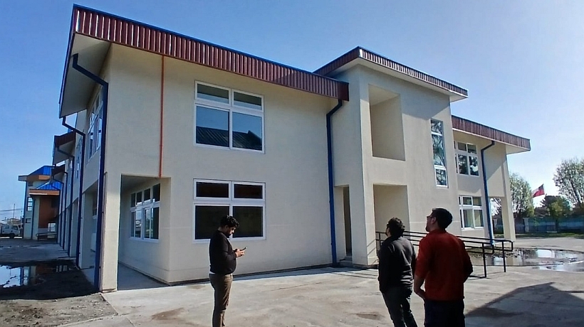 Preparan entrega del Liceo de Carelmapu en Maullín tras trabajos de mantención