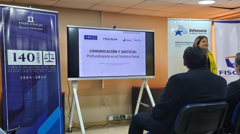 Dictaron segunda versión del curso “Comunicación y Justicia” en Tarapacá Dictaron segunda versión del curso “Comunicación y Justicia” en Tarapacá