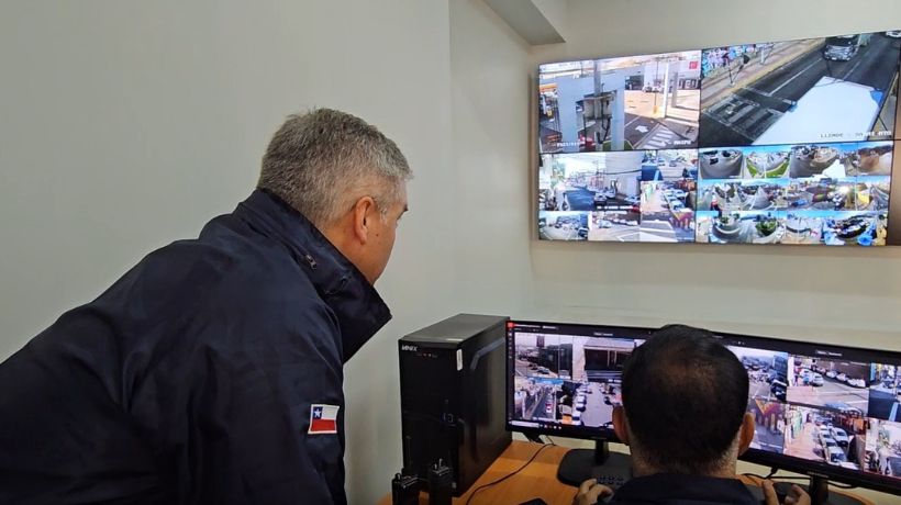 Nueva central de televigilancia en Antofagasta comenzará a operar en noviembre