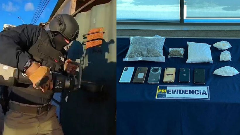 PDI desarticula clan familiar “Los Rochas” en Concón por tráfico de drogas: 9 detenidos PDI desarticula clan familiar “Los Rochas” en Concón por tráfico de drogas: 9 detenidos