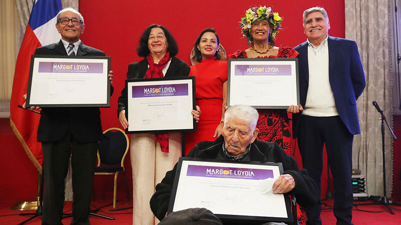 Isabel Pakarati y Juan Estanislao son reconocidos con el Premio Margot Loyola Palacios 2025