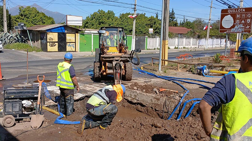 Corte de agua en zonas de La Cruz y Quillota fue por “inconvenientes en el sistema productivo” Corte de agua en zonas de La Cruz y Quillota fue por “inconvenientes en el sistema productivo”