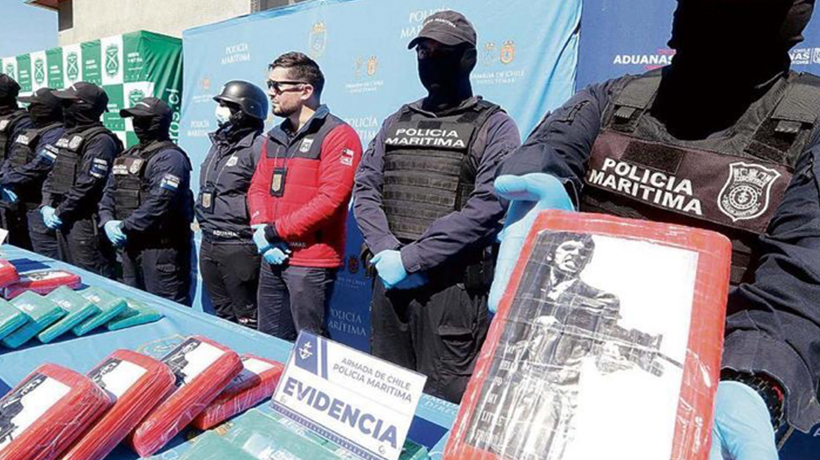 Golpe al narcotráfico: incautan 850 kilos de marihuana en un contenedor Golpe al narcotráfico: incautan 850 kilos de marihuana en un contenedor