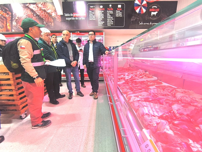 Autoridad Sanitaria de Los Ríos ha realizado 111 fiscalizaciones y suma decomisos de 65 kilos de productos cárneos