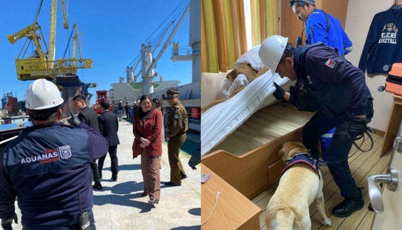 Refuerzan fiscalización en puertos de Quintero y Ventanas para enfrentar crimen organizado