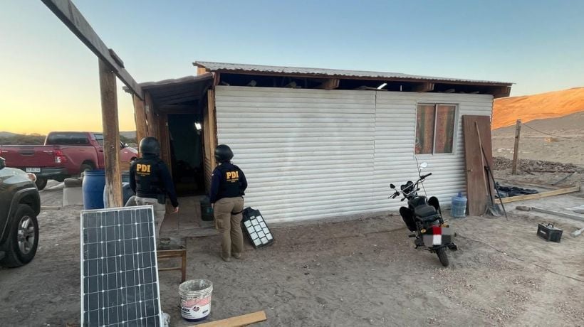 Desmantelan punto de venta de drogas en Quillagua: un sujeto fue detenido Desmantelan punto de venta de drogas en Quillagua: un sujeto fue detenido