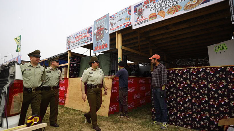 [FOTOS] Carabineros instalará una tenencia en el Sporting Club de Viña por Fiestas Patrias