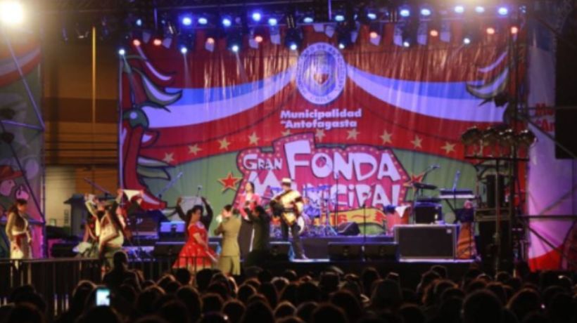 Gran Fonda Municipal en Antofagasta arranca este miércoles con artistas nacionales y gastronomía