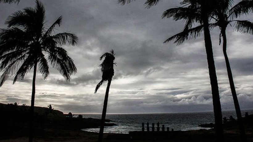 Precipitaciones y viento de hasta 50 km/h se esperan durante Fiestas Patrias en Rapa Nui