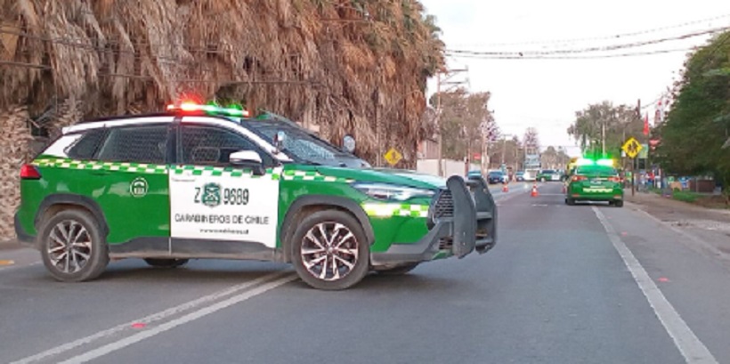 Fiscalía de Arica investiga fatal atropello en kilómetro 2 del Valle de Azapa