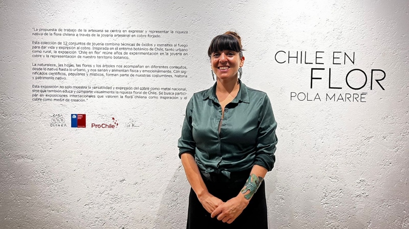 Joyera limachina Pola Marré lleva su exposición “Chile en Flor” a Quito Joyera limachina Pola Marré lleva su exposición “Chile en Flor” a Quito