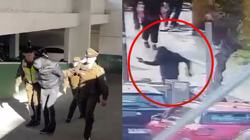 [VIDEO] Detienen a hombre por robo en carnicería, homicidio frustrado a carabinero y porte de arma en Valparaíso