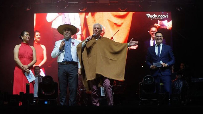 [VIDEO] Antonio Vodanovic sorprendió al subir al escenario en la Fiesta de la Chilenidad de Puchuncaví