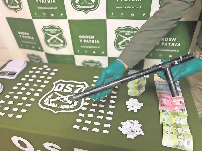 En prisión quedó sujeto que traficaba droga en la comuna de Los Lagos