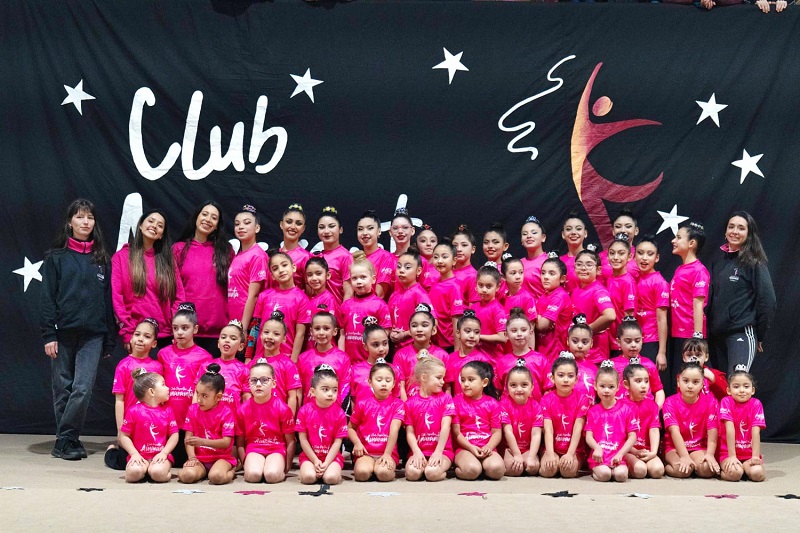 30 gimnastas del club Amaranta competirán en la final nacional de &quot;Rítmica Chile&quot;