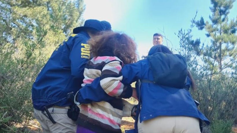 [VIDEO] Encuentran con vida a mujer que estaba desaparecida desde hace cinco días en Viña