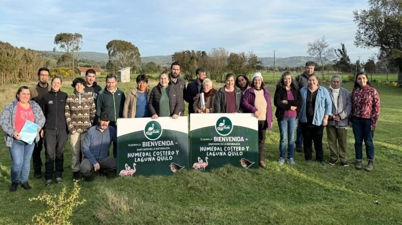 Entrega oficial del Plan de Manejo del Santuario de la Naturaleza Humedal Costero y Laguna Quilo en Ancud