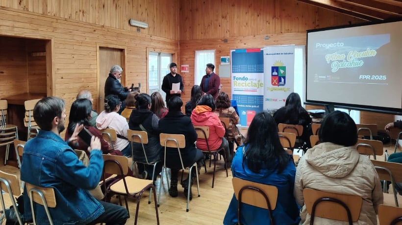 Dalcahue impulsa proyecto de reciclaje textil para cuidar el medio ambiente