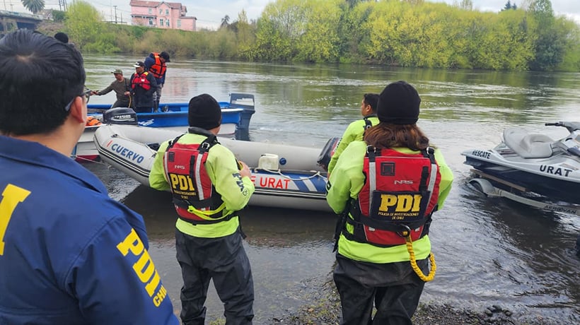 Con apoyo de PDI y drones mantienen búsqueda de joven desaparecido en Osorno desde el 14 de septiembre