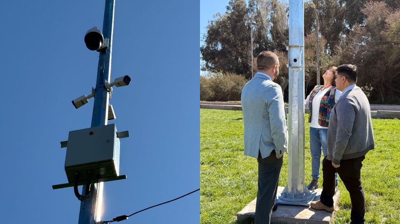 San Felipe: instalan moderna Estación de Vigilancia en el Parque Lúdico Estero Quilpué
