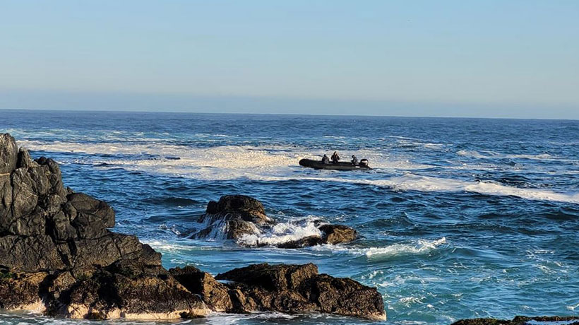 [FOTOS] Sin resultados positivos sigue búsqueda de adolescente desaparecido playa de Valparaíso