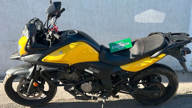 Dos detenidos por circular en moto robada en Viña del Mar