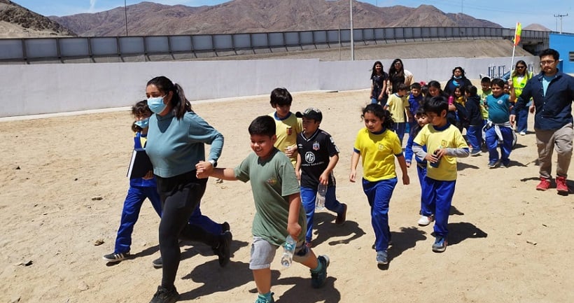 Simulacro regional de sismo y tsunami en Atacama: evacuación involucra a 70 mil estudiantes