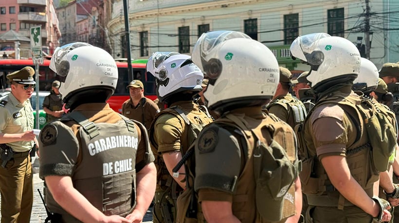 Con cinco detenidos terminó Ronda Impacto de Carabineros en Valparaíso