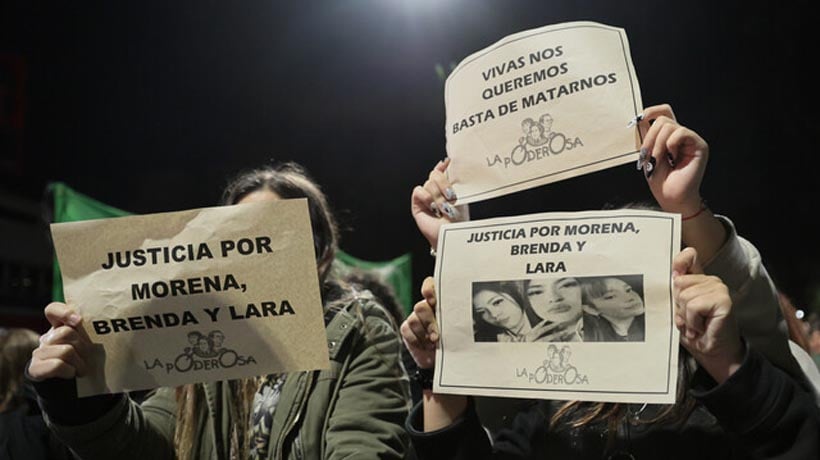 El triple femicidio de Buenos Aires fue transmitido en vivo por redes sociales