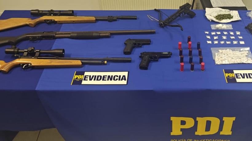 Detuvieron a 10 personas por tráfico de drogas en Talcahuano
