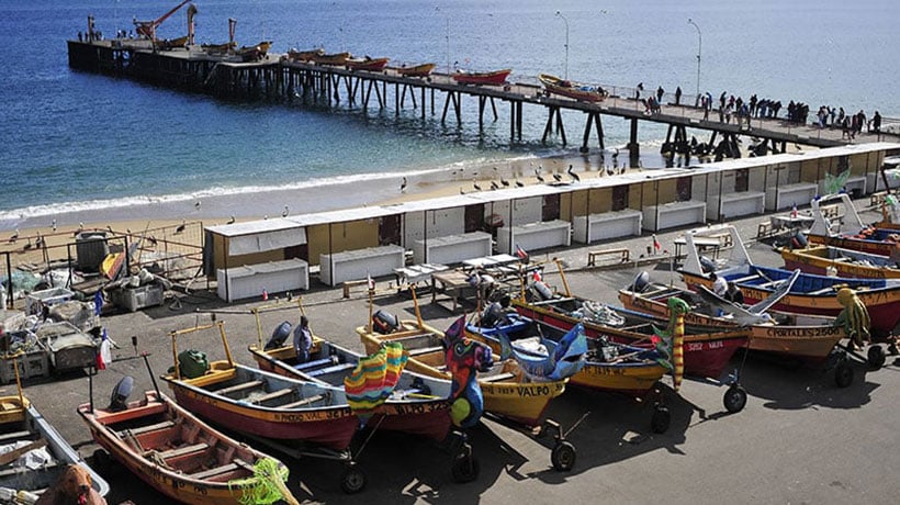 MOP comienza obras terrestres en la caleta Portales de Valparaíso: “Es un logro grande para todos los pescadores”