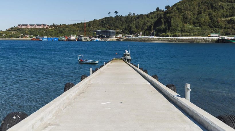 Tenglo: Punta Piedra cuenta con nuevo muelle peatonal Tenglo: Punta Piedra cuenta con nuevo muelle peatonal