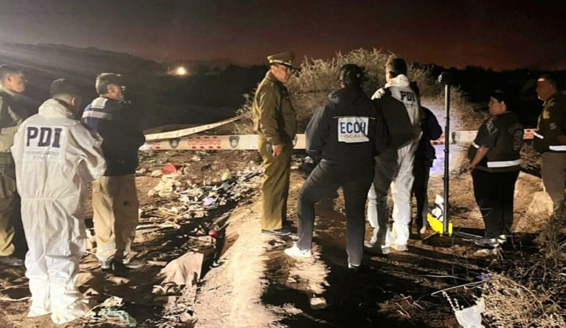 Macabro hallazgo: encuentran cadáver calcinado en sector Paipote en Copiapó