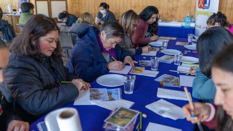 Dalcahue: Realizan cierre del proyecto &quot;Cuidarse para Cuidar&quot; dirigido a cuidadores